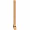 Ekena Millwork Portland Timber Gable Bracket, Western Red Cedar, 108"W x 72"H x 5 1/2"D x 5 1/2"F, 16/12 Pitch GBW108X72X0606POR00SWR - alternate 3